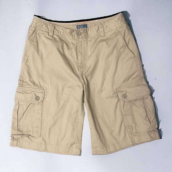 Polo Ralph Lauren boys khaki cargo pants - Picture 3 of 4